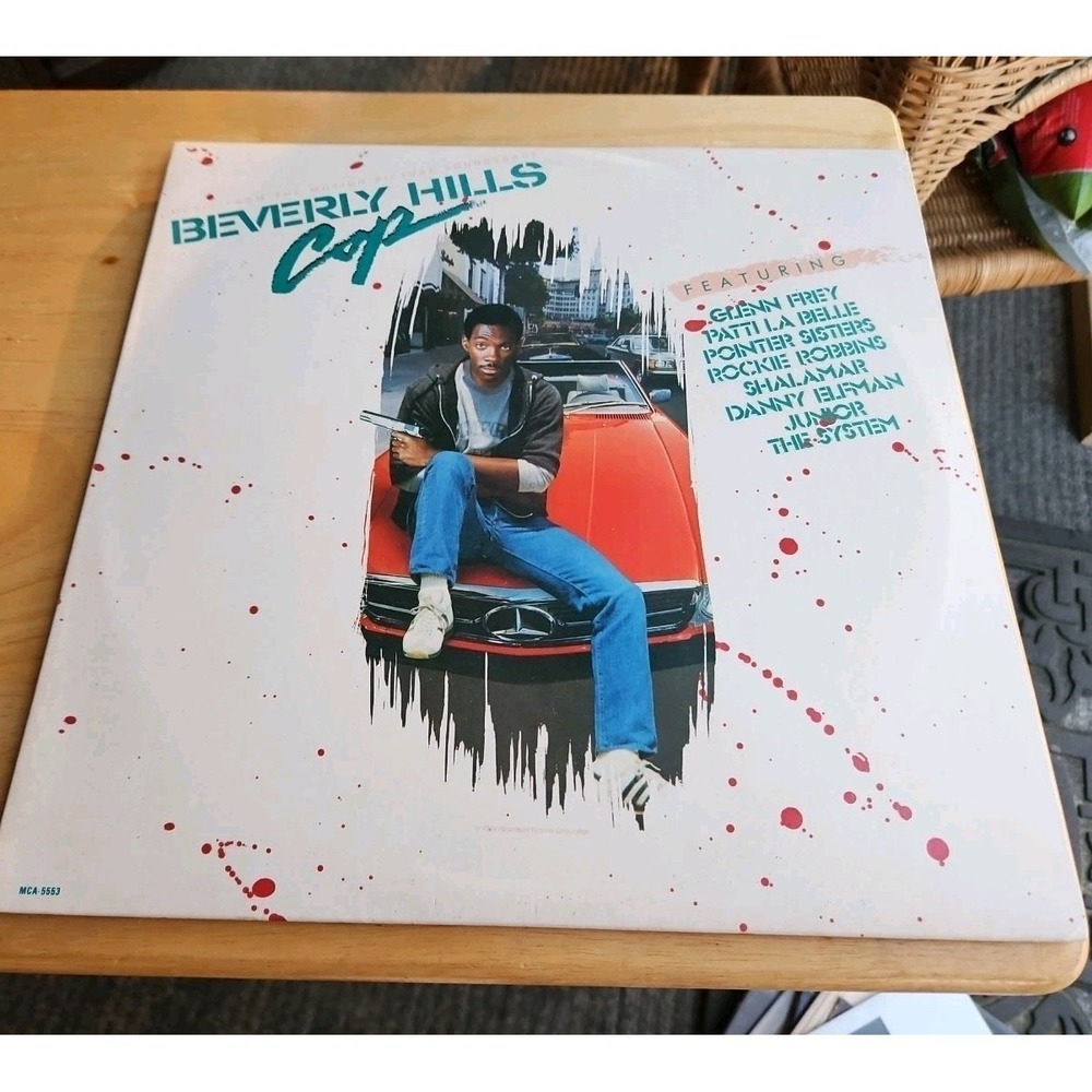 BEVERLY‎ HILLS COP Soundtrack MCA5553 LP Vinyl EXCELLENT MCA-5553